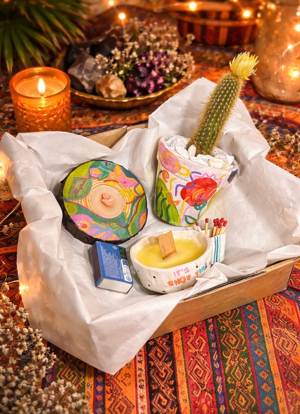 Coffret cadeau light and green 