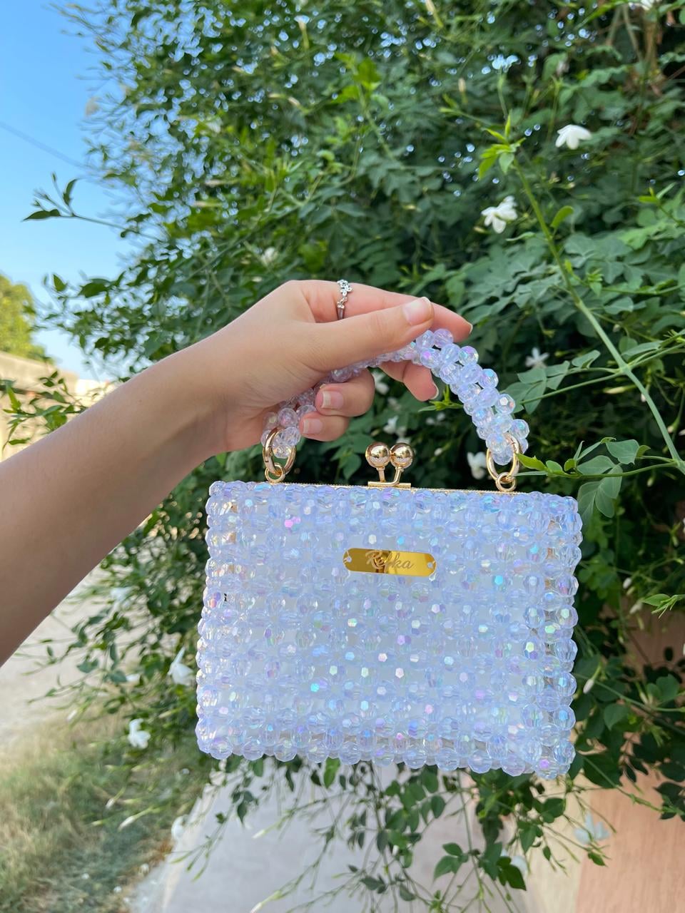 sac à main en perles