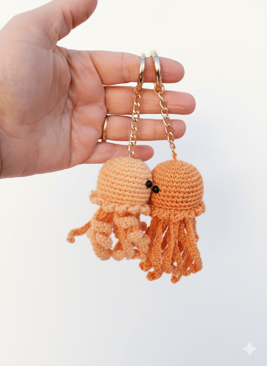 Porte clés en crochet