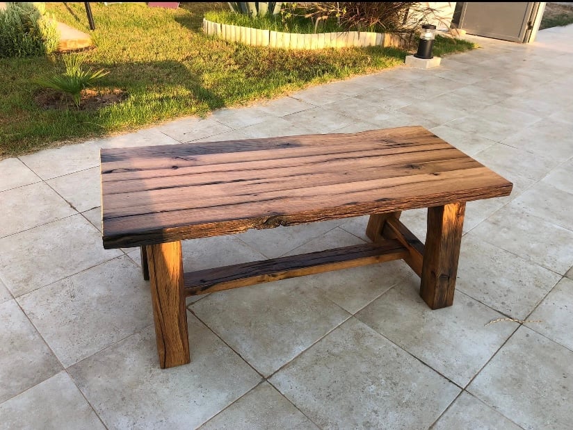 Table basse en bois du chène