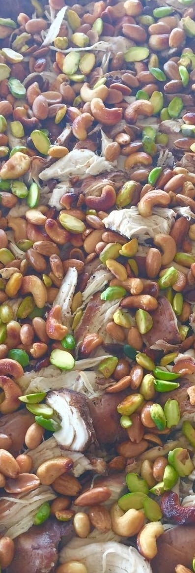 Riz royal libanais au poulet et fruits secs