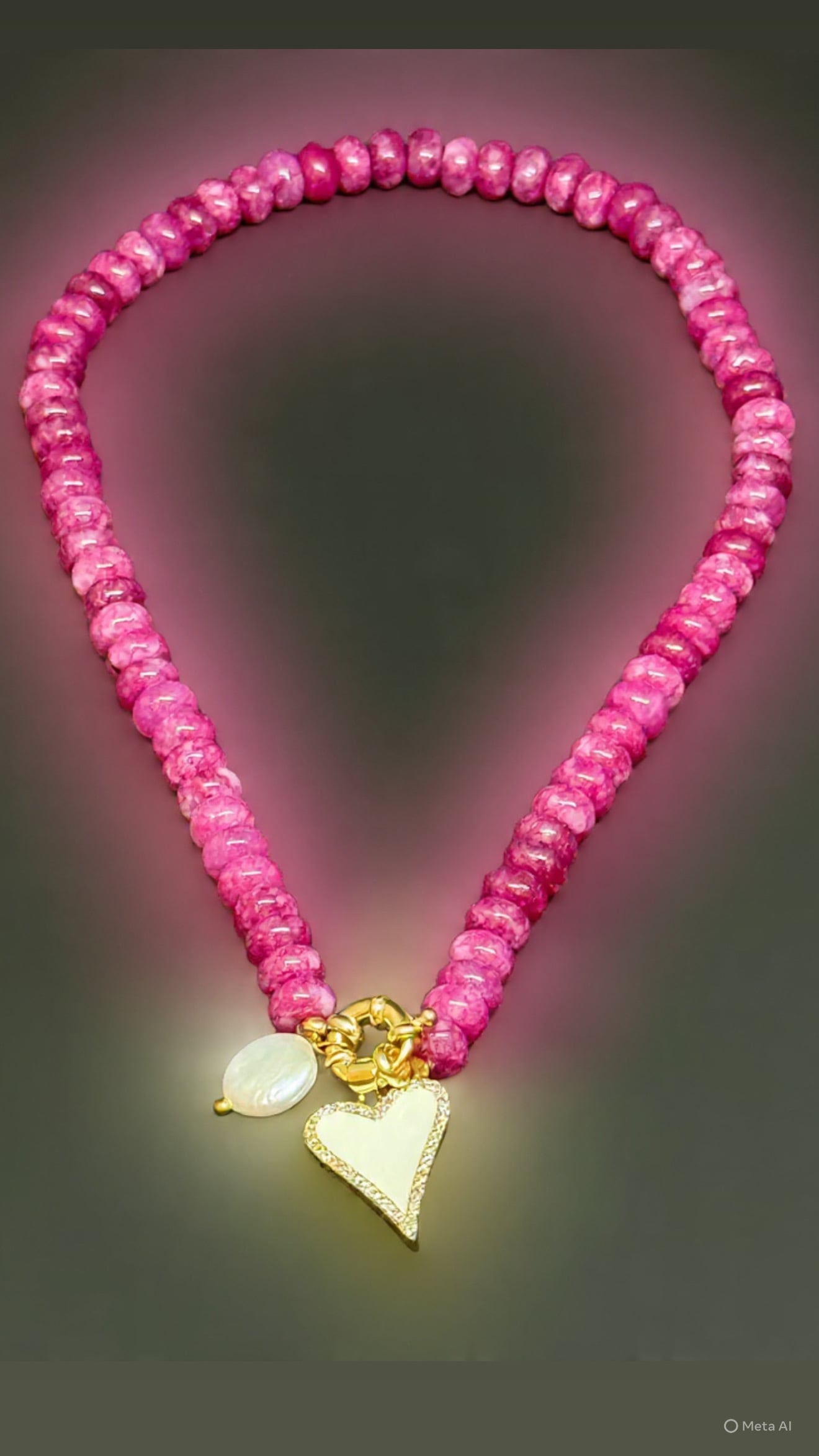 Collier pierre semi précieuse 