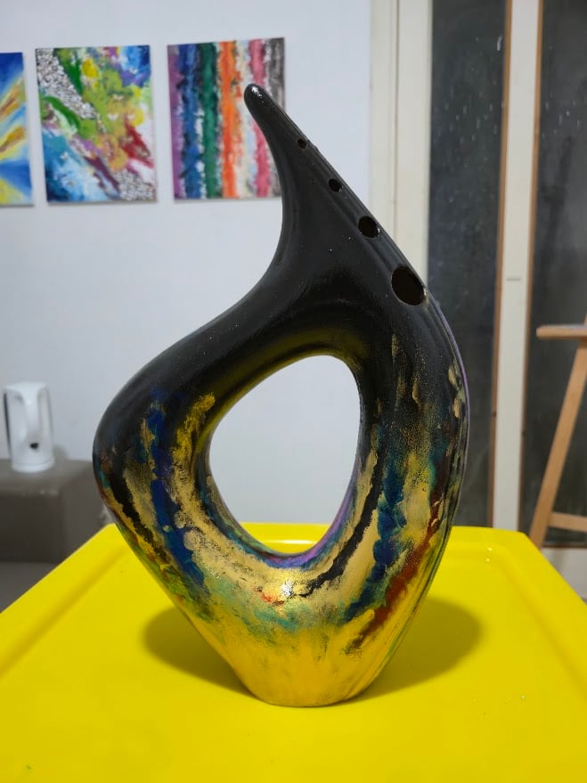 Vase décoratif L'Élan de Flamme