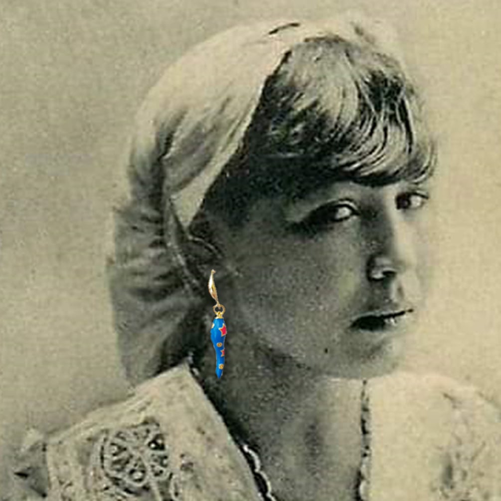 boucles d'oreilles M'falfel fantaisie