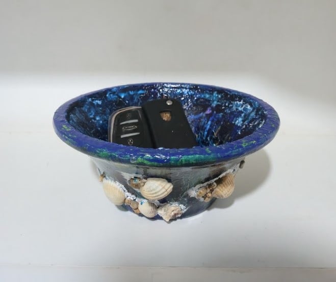 Pot décoratif / vide poche "Nuit d'Archipel"