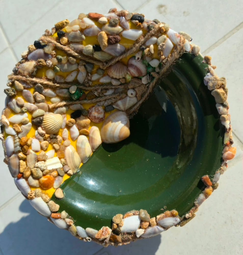 Pot décoratif "Coupole Littorale"