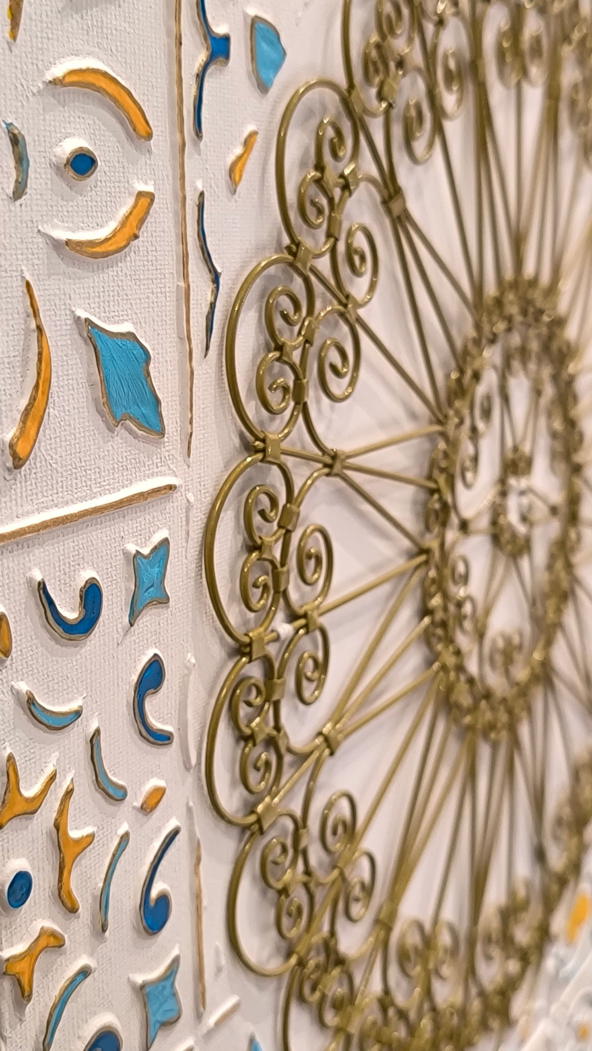 Tableau Sidi Bousaid Doré