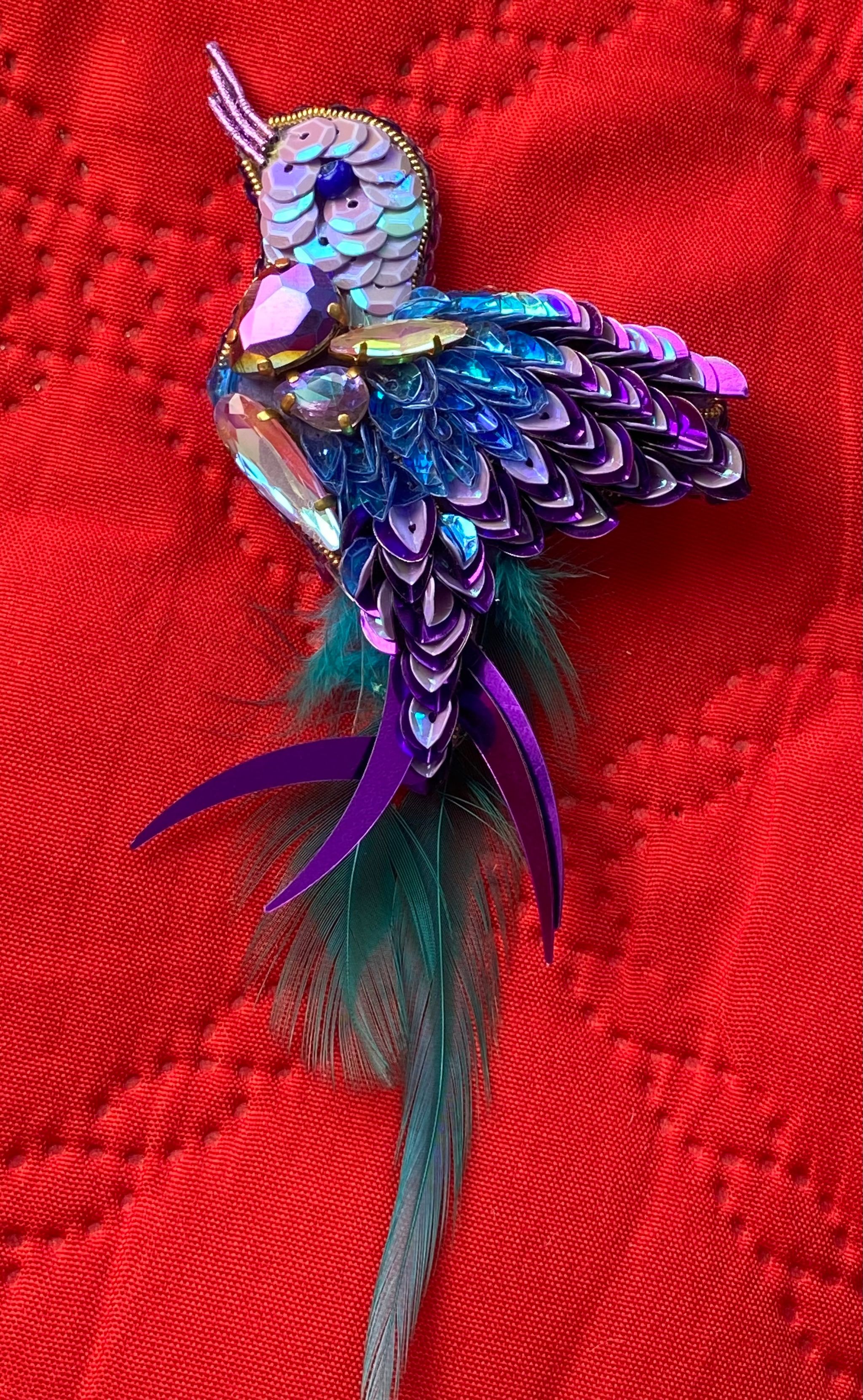 Broche oiseau