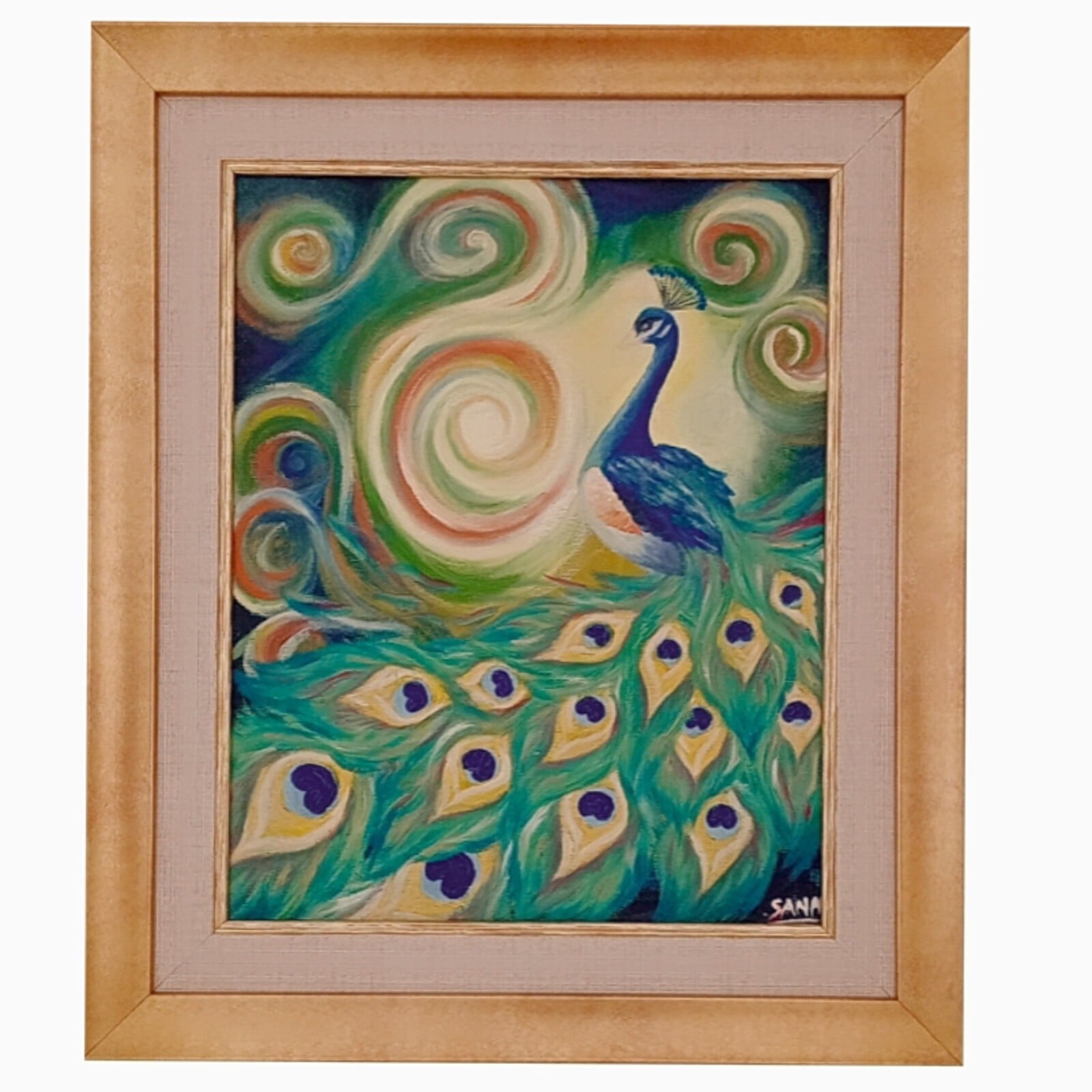 Tableau peinture à l'huile 