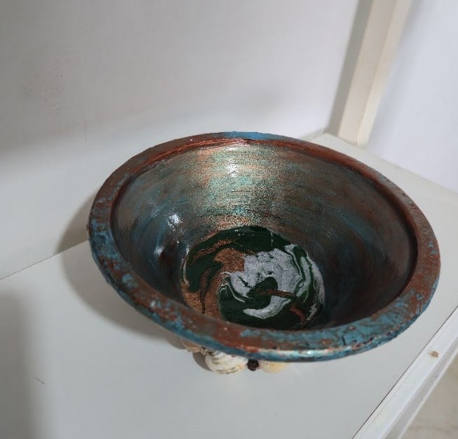 Pot décoratif / vide poche "Oxydiane"