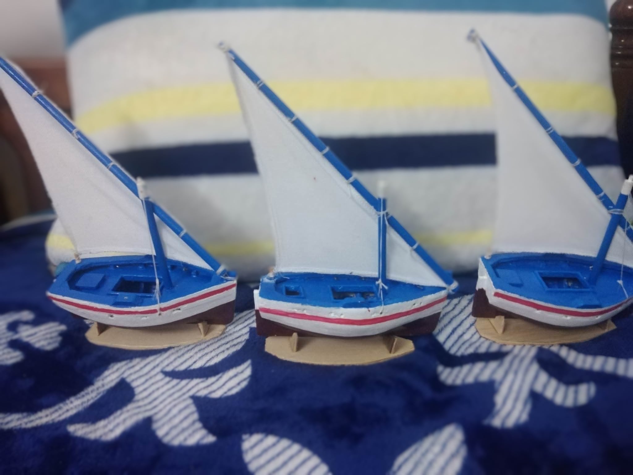 Barque à voile traditionnelle 