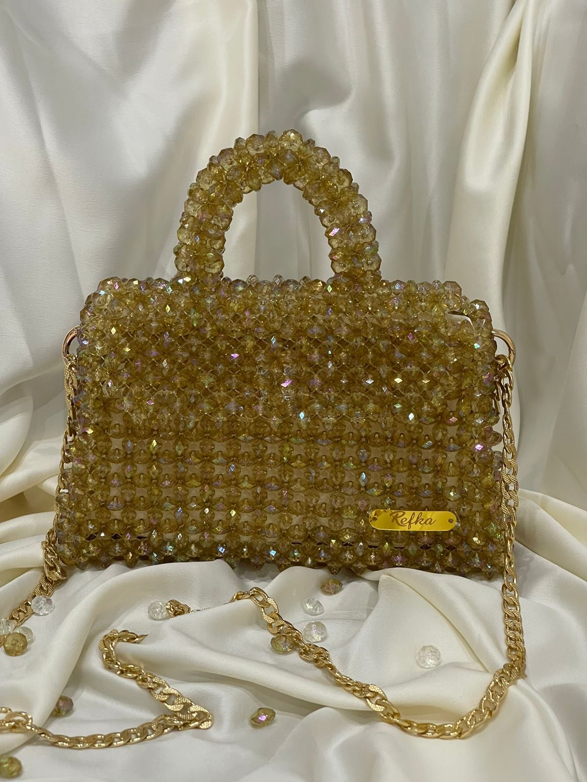 Sac à main en perles