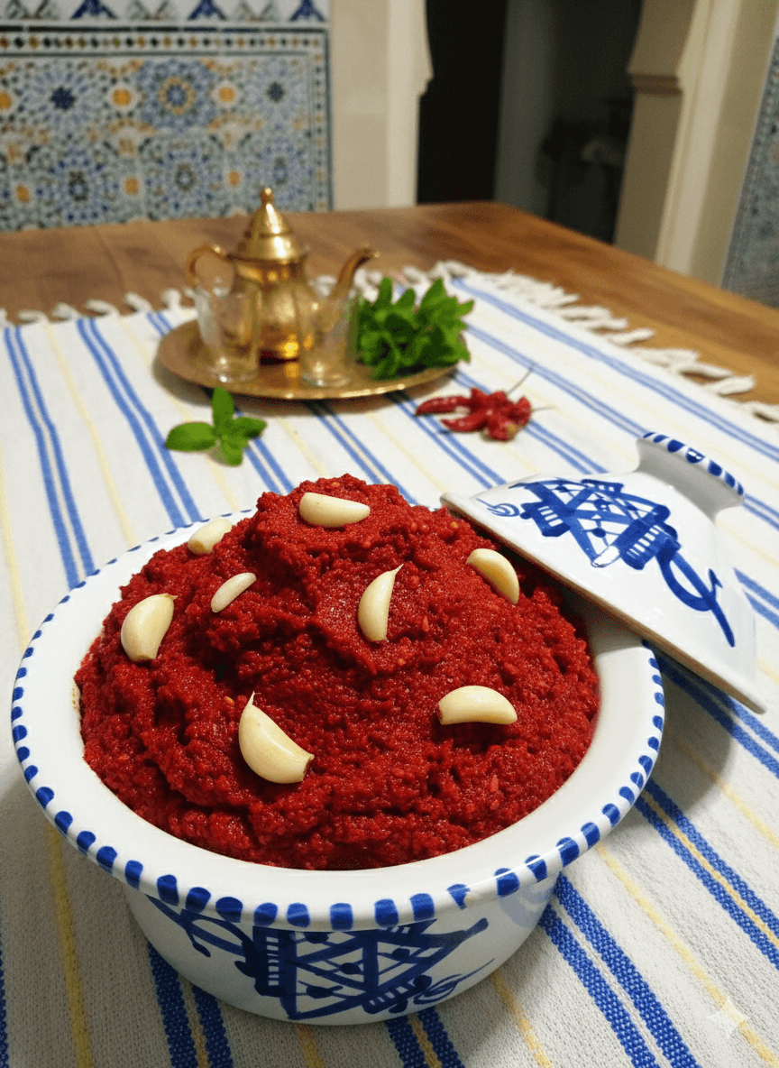 Harissa a l'ail