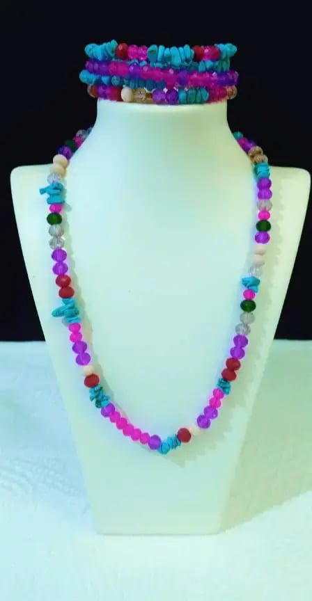 Parure pierre naturelles