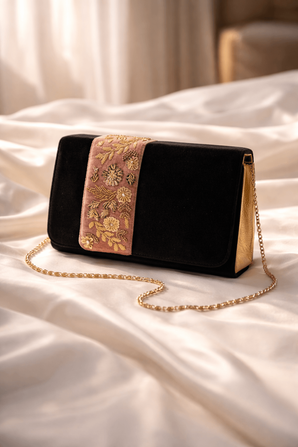 Pochette “Fleur d’Or”