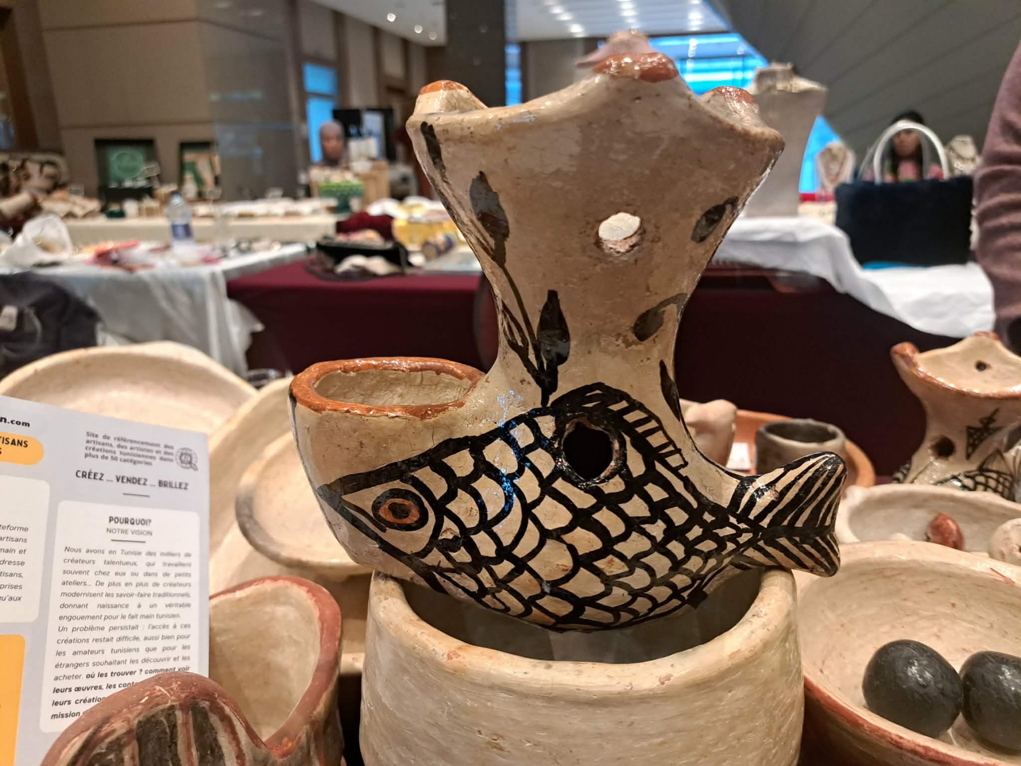 encensoir en poterie