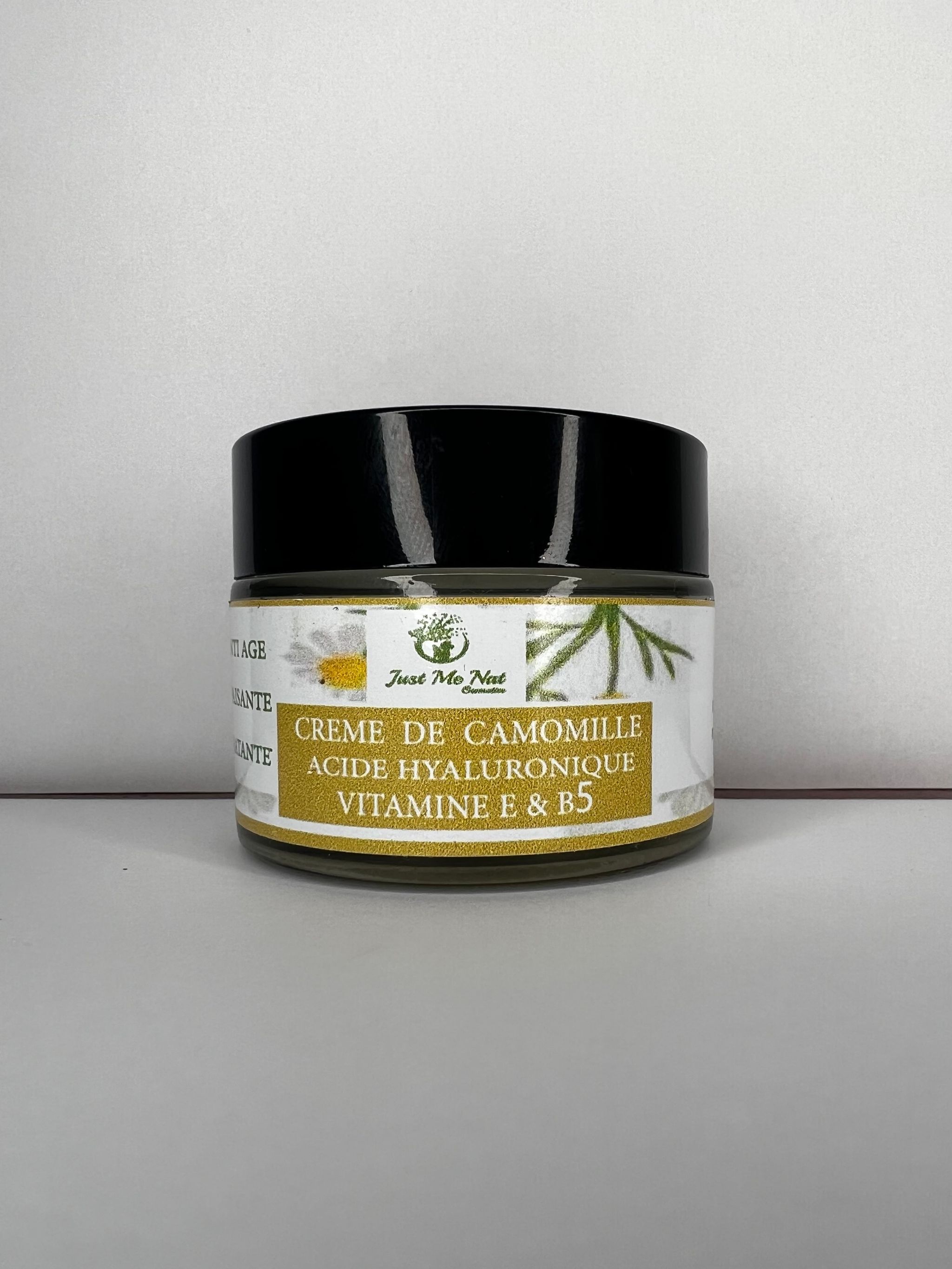 Crème de camomille (Acide hyaluronique &vitamineE & B5