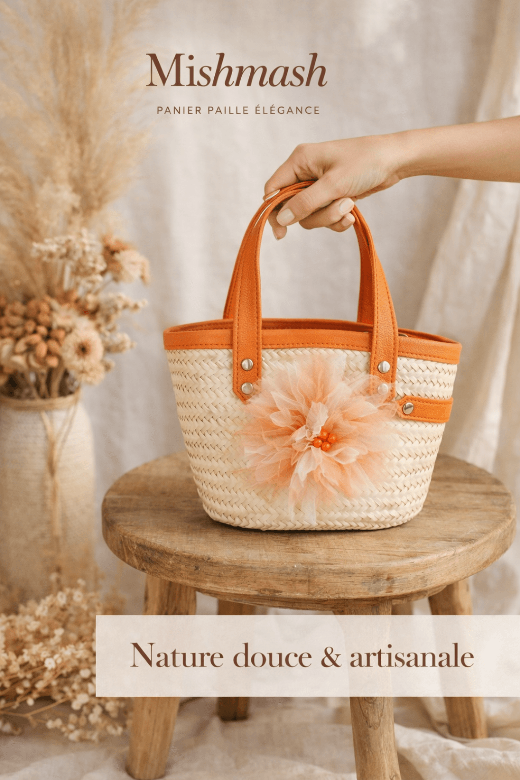 Couffin Fleur Orange 