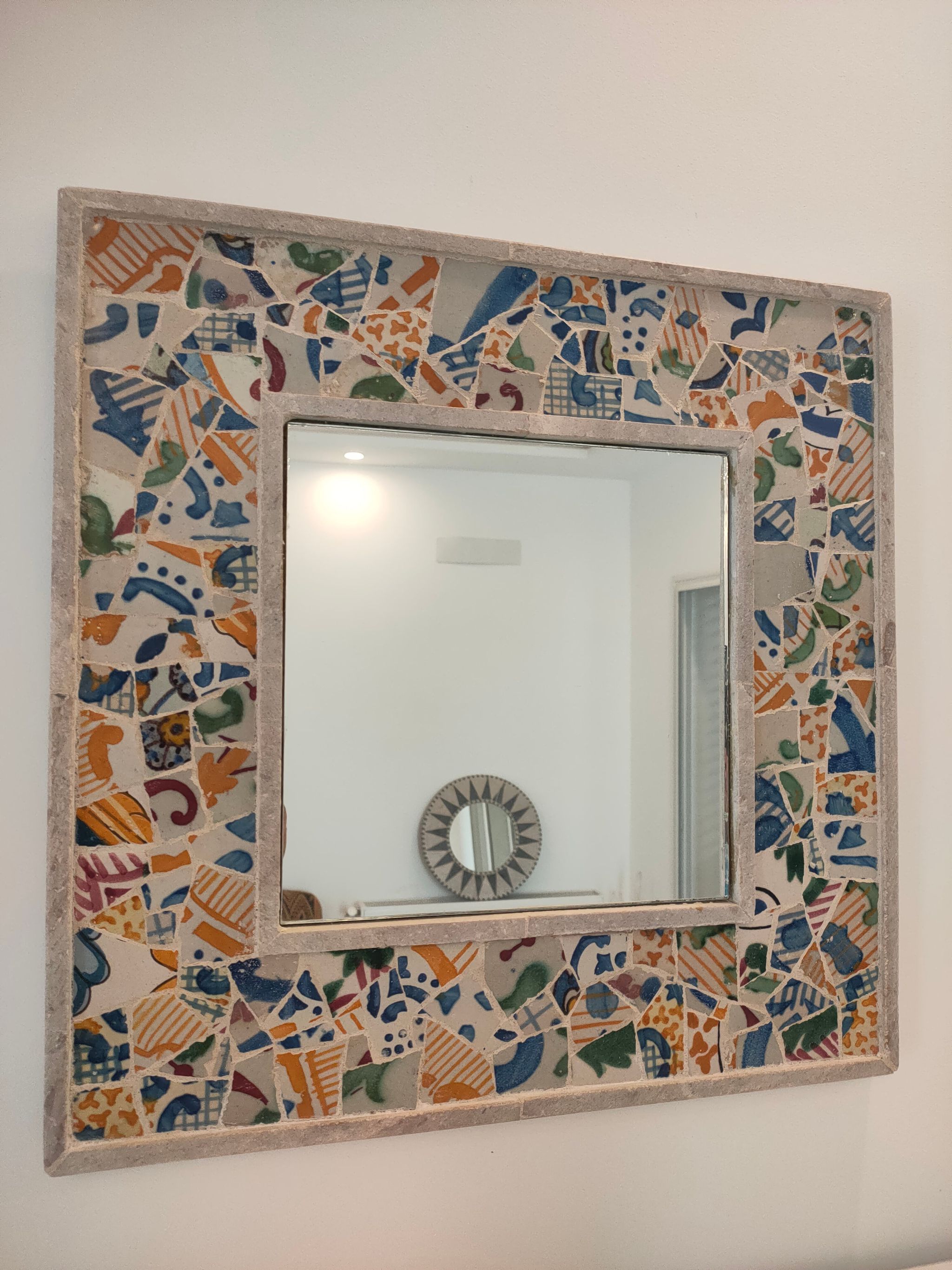 Miroir mosaïque 