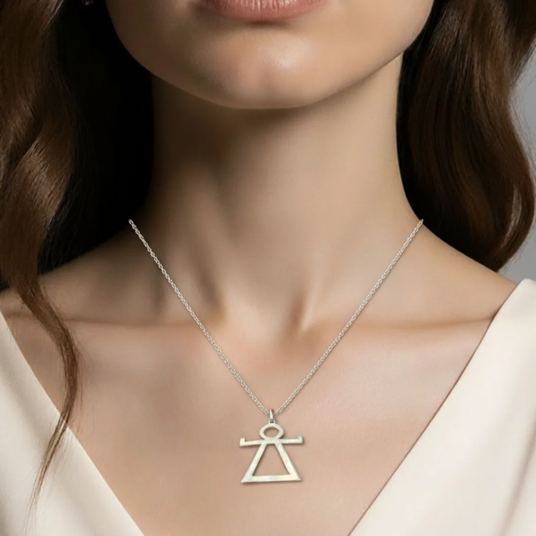 Collier Motif Tanit en argent  925