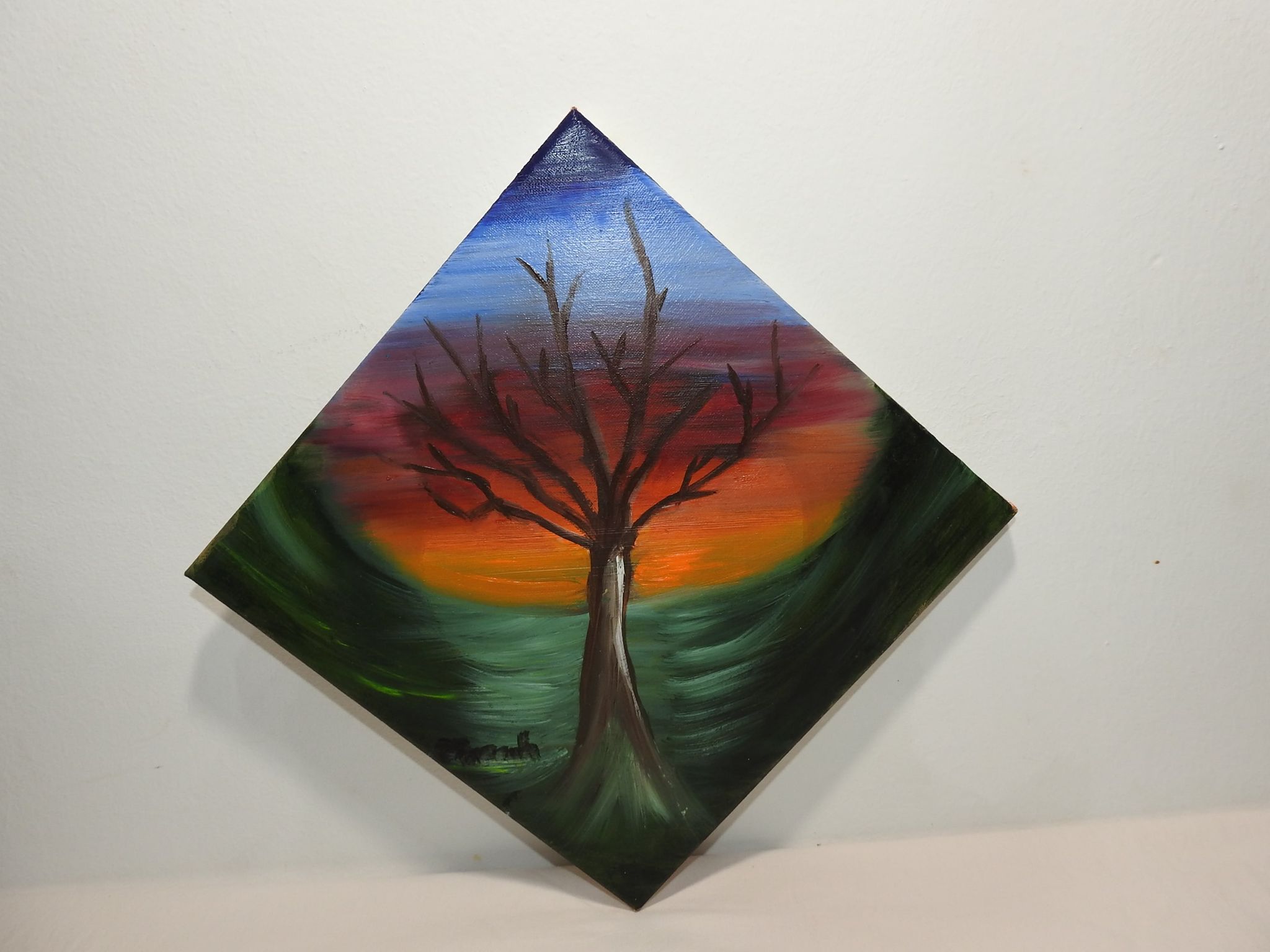 Tableau "L'Arbre du Crépuscule"