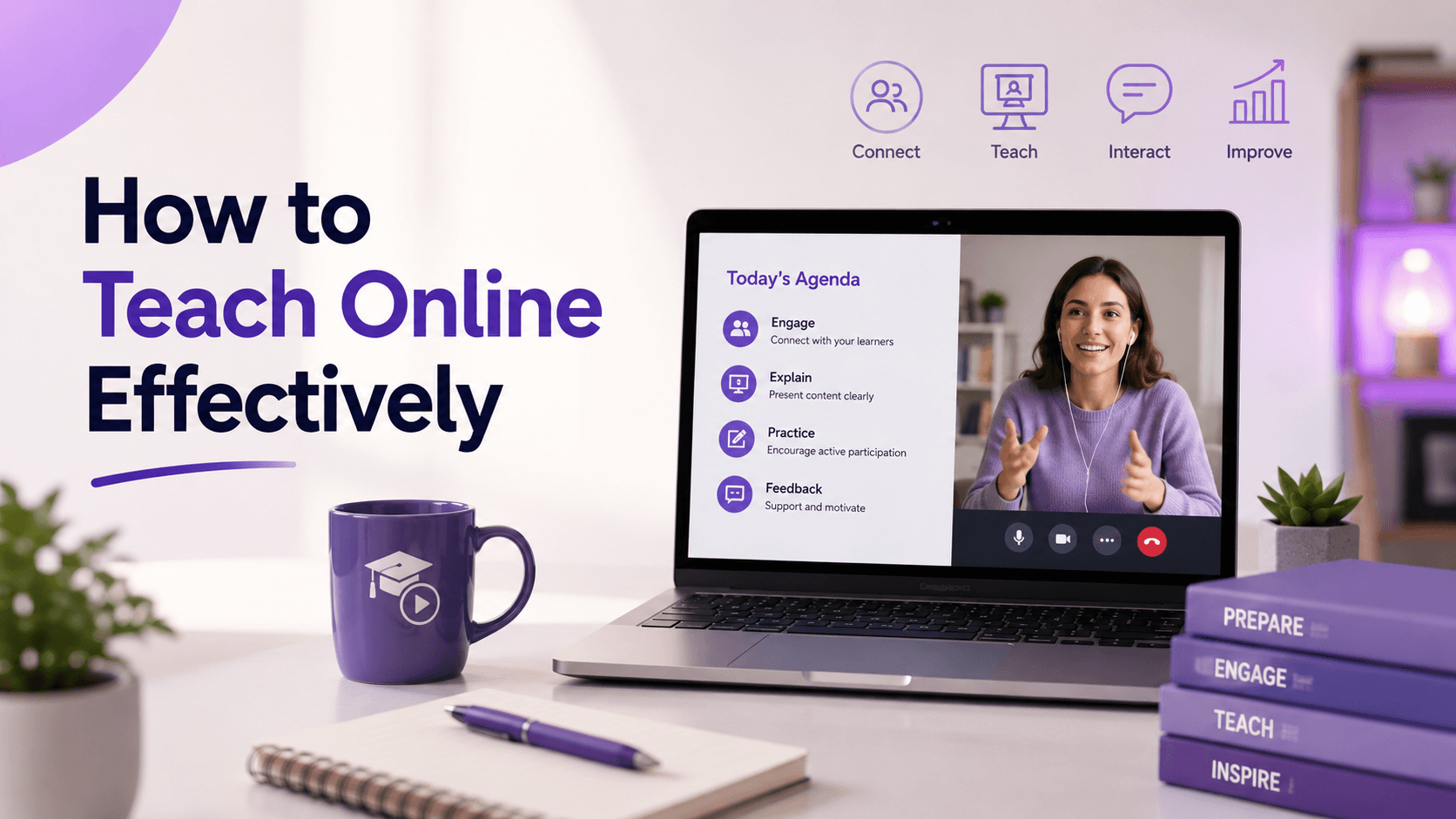 How to Teach Online Effectively cover image