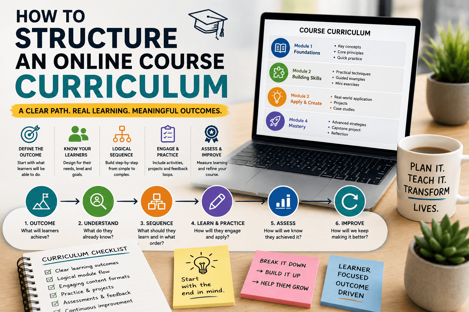 How to Structure an Online Course Curriculum for Maximum Impact cover image
