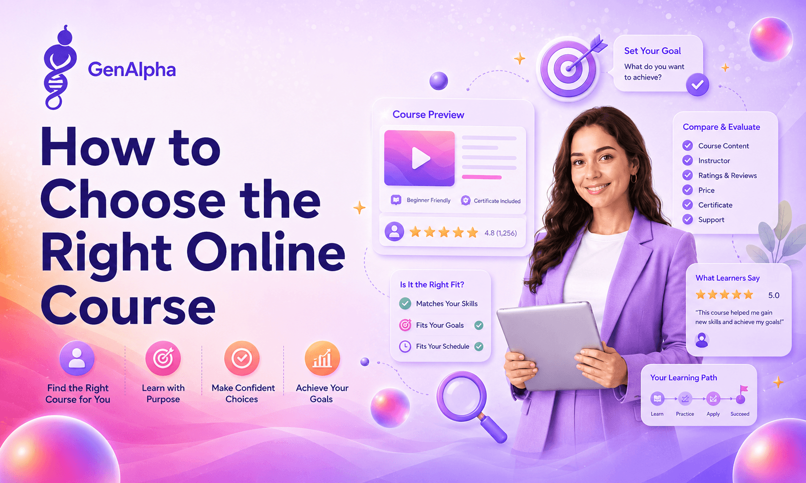 How to Choose the Right Online Course cover image