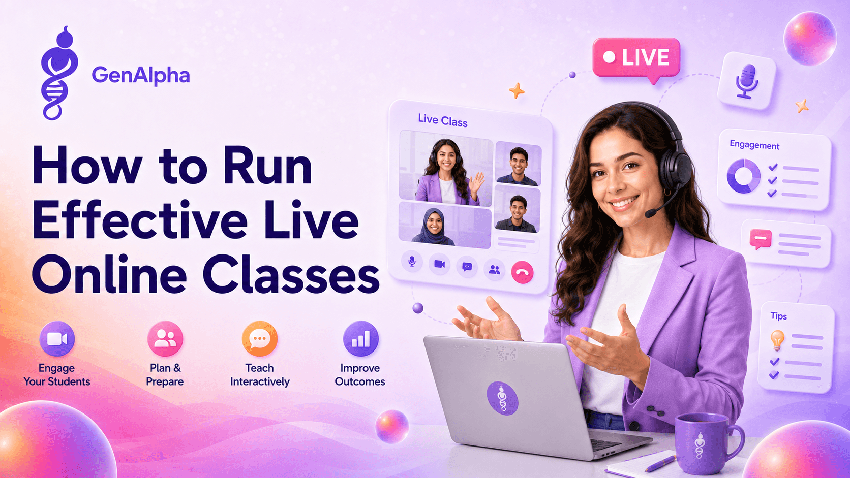 How to Run Effective Live Online Classes: Strategies and Best Practices cover image