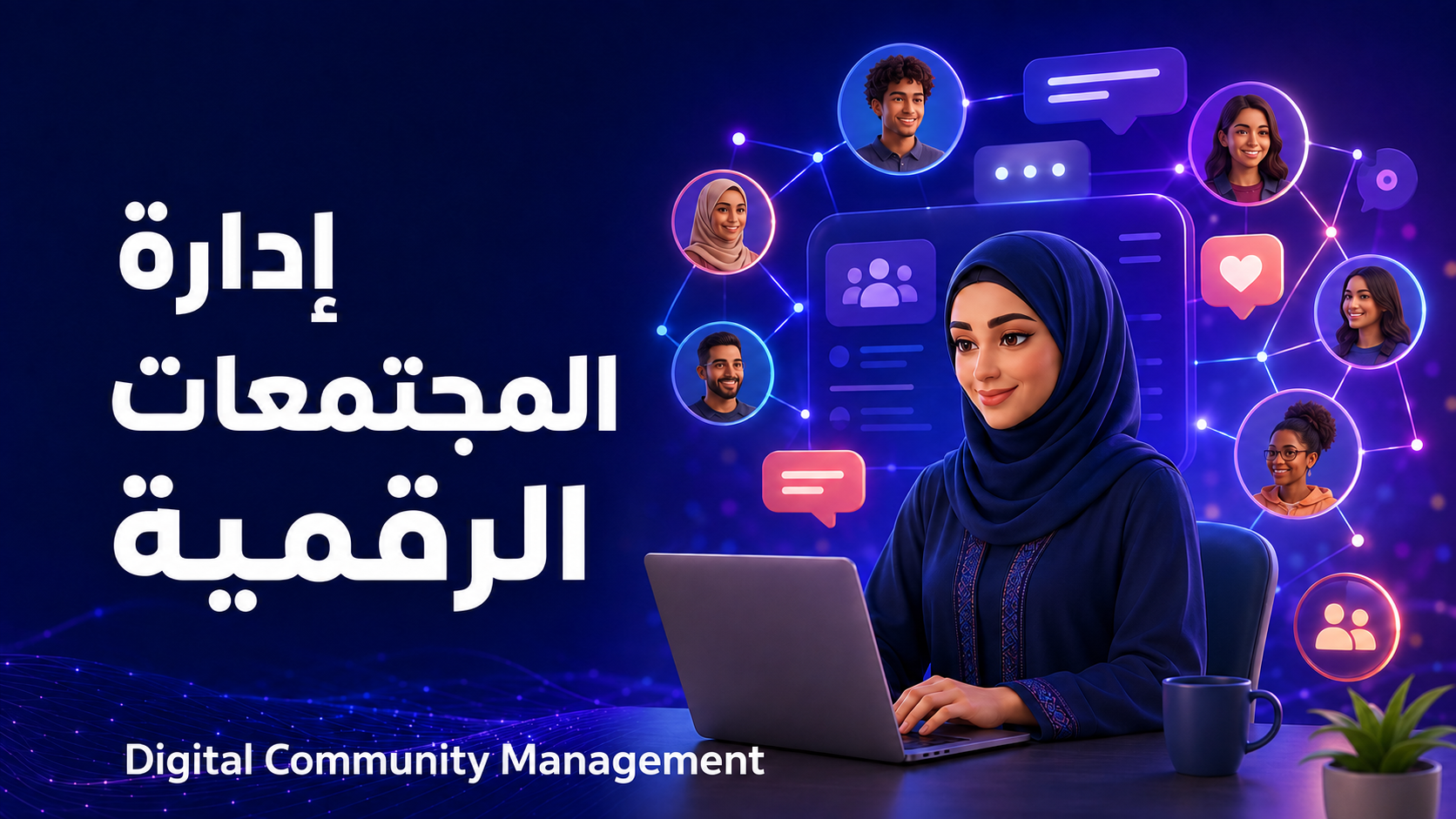 Digital Community Management إدارة المجتمعات الرقمية course thumbnail